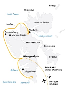 Trasa plavby QE-OEX117891