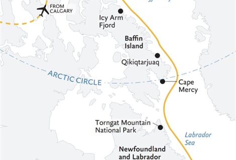 Northwest Passage to Newfoundland: Glaciers, Mountains, and Wildlife (Ultramarine)