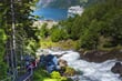 Cesta okolo vodopádu - Geiranger