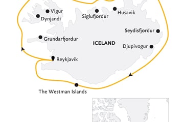 Iceland Circumnavigation: Helicopters, Glaciers and Volcanoes (Ultramarine)