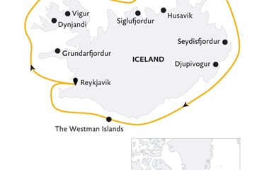 Iceland Circumnavigation: Helicopters, Glaciers and Volcanoes (Ultramarine)