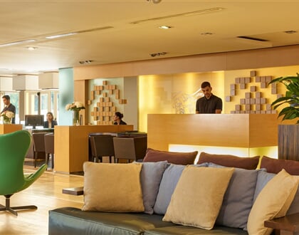 Recepce, Villasimius, Sardinie