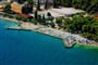 Hotel Medena  beach from air