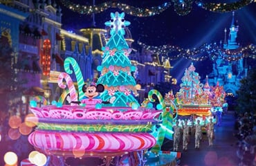 Adventní Paříž - Disneyland