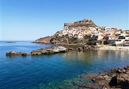 Přírodní krásy a památky Sardinie - letecky