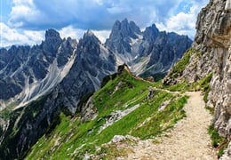 Třpytivé stříbrné Dolomity - bez nočních přejezdů