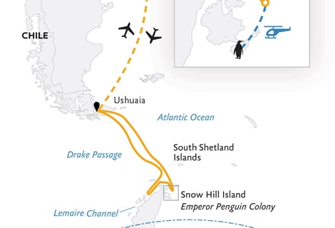 Snow Hill to the Peninsula: Emperor Penguins and the 7th Continent (Ultramarine)