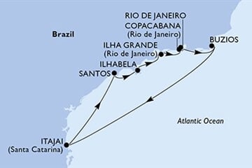 MSC LIRICA - Brazília (az Itajai-ből)