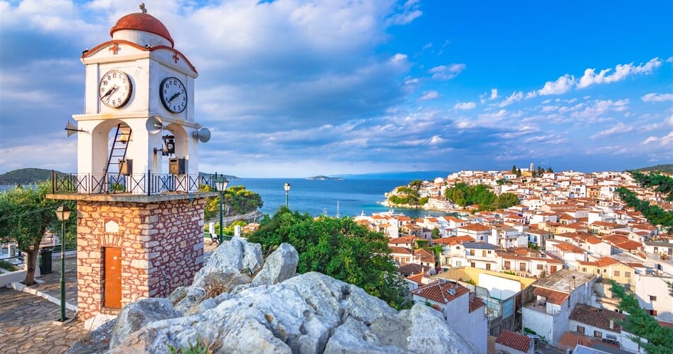Pobytově-poznávací zájezd Řecko - Skiathos, Chora