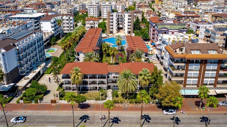 Hotel Panorama: fotografie vybavení exteriérů a interiérů ubytování.