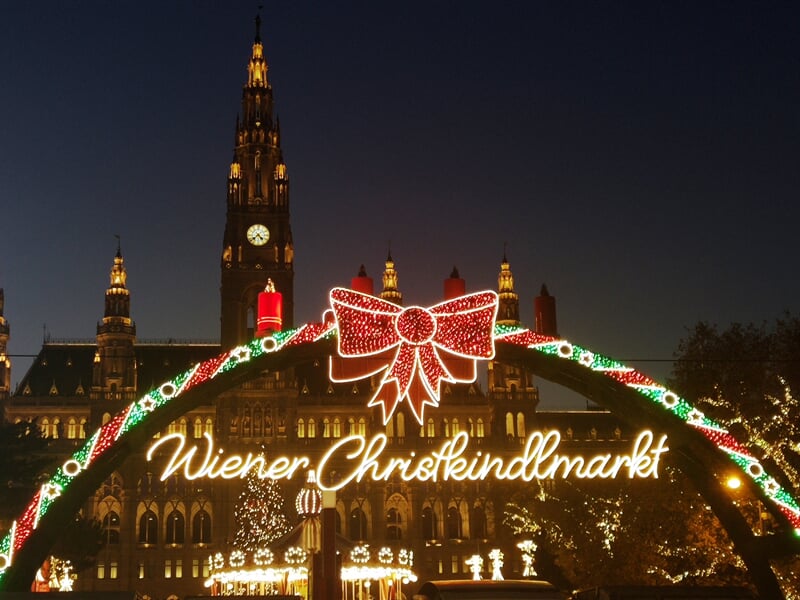 Advent Vídeň a zámek Schönbrunn