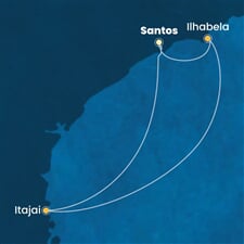 Costa Diadema - Brazílie (Santos)