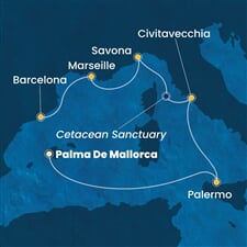 Costa Toscana - Španělsko, Itálie, Francie (Palma de Mallorca)