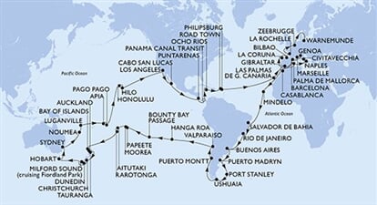 MSC Musica - Itálie, Francie, Španělsko, Gibraltar, Maroko, ... (z Janova)