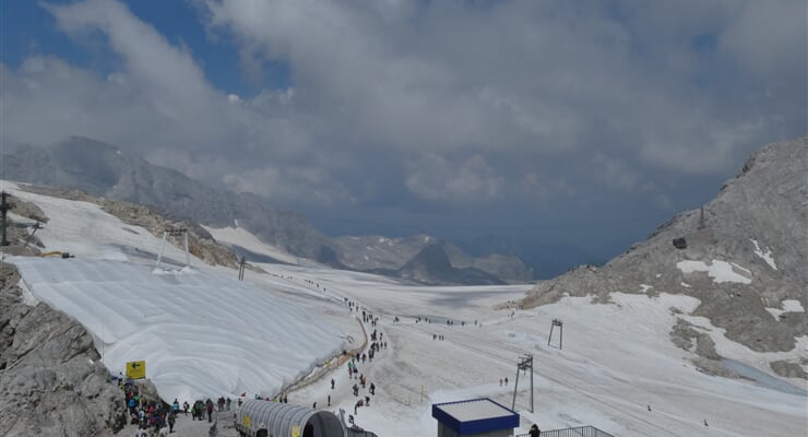 Dachsteinský ledovec, Schladming-Dachstein, Rakousko