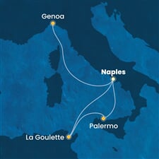 Costa Fascinosa - Itálie, Tunisko (Neapol)