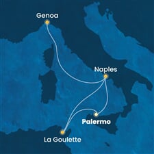 Costa Fascinosa - Itálie, Tunisko (Palermo)