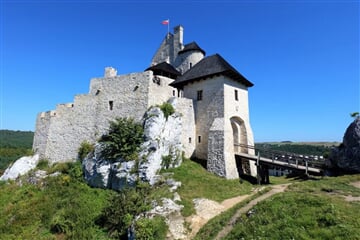 Polsko - Středověké hrady mezi Krakovem a Czestochovou