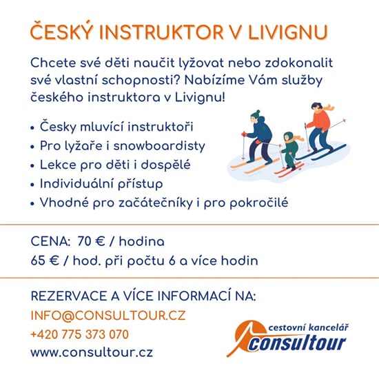 Consultour   Český instruktor v Livignu