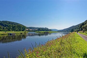 Drážďany - Elberadweg: Labská cyklostezka