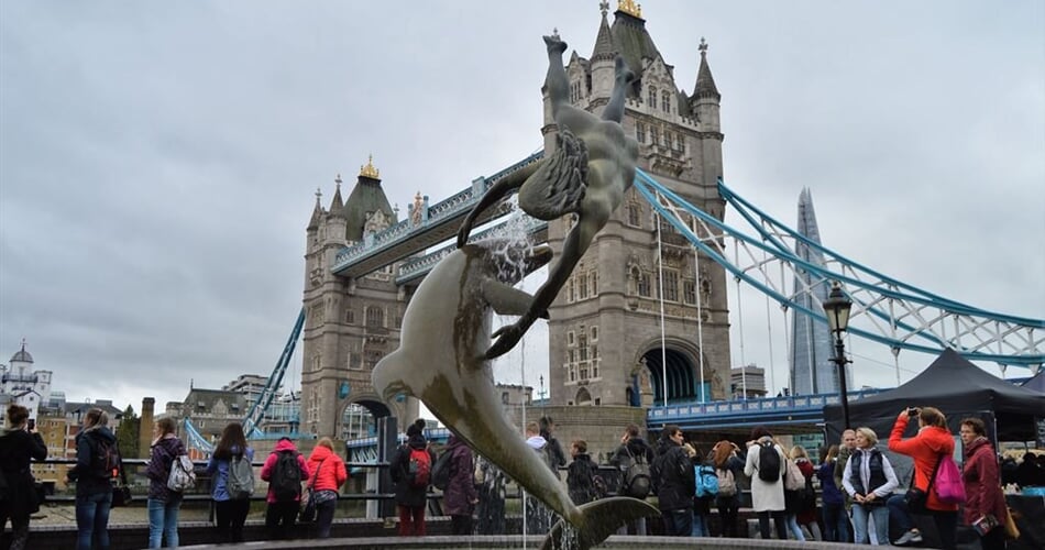 Most Tower Bridge v Londýně - zájezdy pro školy