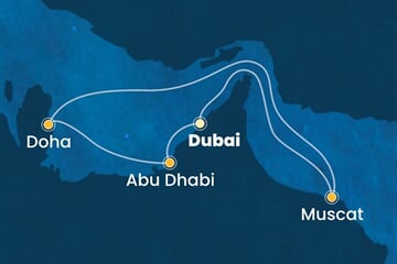 Costa Toscana - Arabské emiráty, Omán, Katar (z Dubaje)