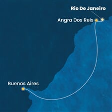 Costa Favolosa - Brazílie, Argentina (z Rio de Janeira)