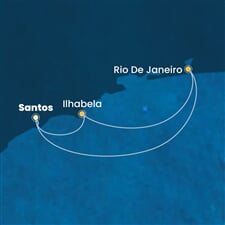 Costa Favolosa - Brazílie (Santos)
