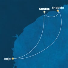 Costa Diadema - Brazílie (Santos)