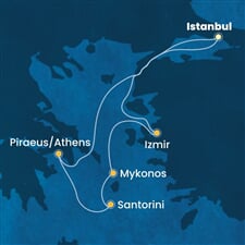 Costa Fortuna - Turecko, Řecko (Istanbul)