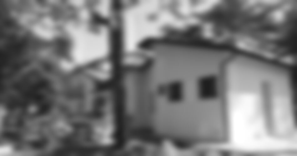 Bibione - Apartmány Pineta, venkovní posezení - bungalovy