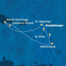 Costa Fascinosa - Nizozemské Antily, Dominikán.rep. (Pointe-a-Pitre)