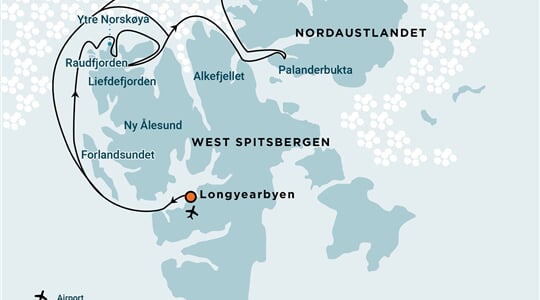 North Spitsbergen Explorer - Versatile landscapes, sea ice & wildlife - Summer Solstice (m/v Hondius)