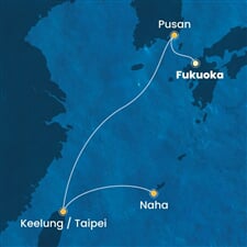 Costa Serena - Japonsko, Jižní Korea (Fukuoka)