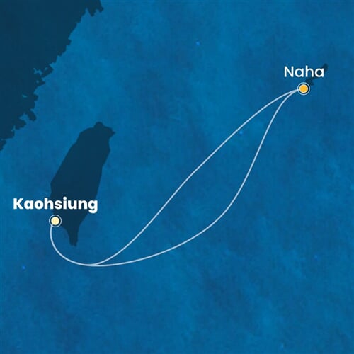 Trasa plavby CSE-KHH04A0C