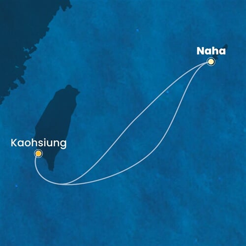Trasa plavby CSE-OHA04A0F