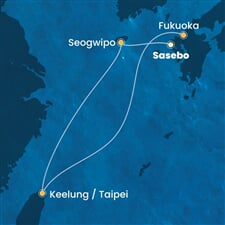 Costa Serena - Japonsko (Sasebo)