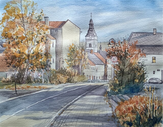 Jablunkov, podzim