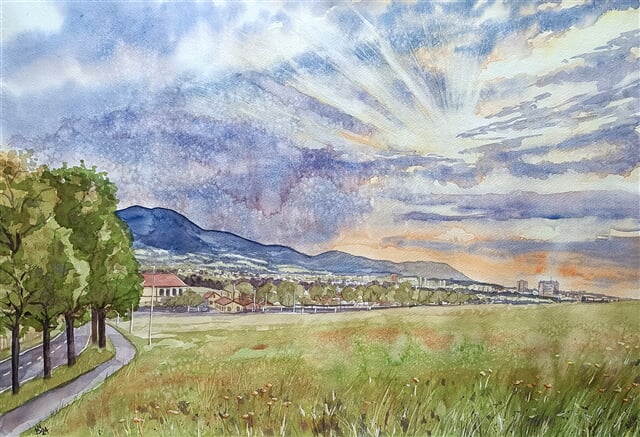 Vendryně, nad školou