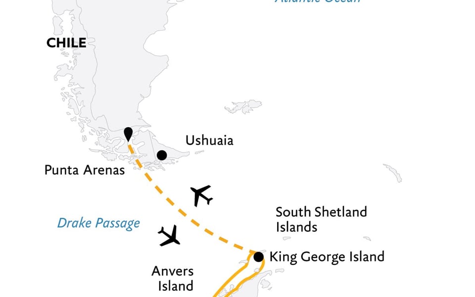 Trasa plavby QE-WVO116726