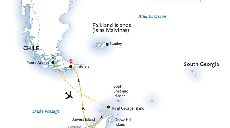 Trasa plavby QE-OEX116826