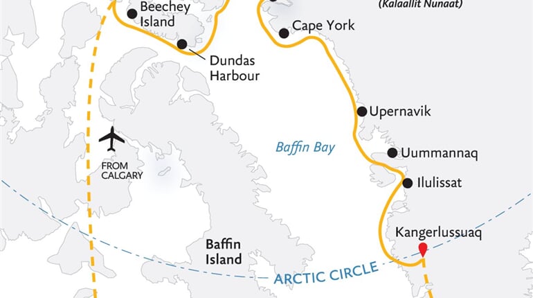Trasa plavby QE-OEX117811