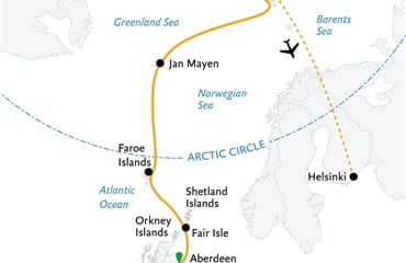 Arctic Saga: Exploring Spitsbergen via the Faroes and Jan Mayen (Ultramarine)