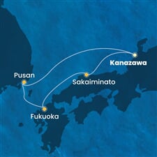 Costa Serena - Japonsko, Jižní Korea (Kanazawa)