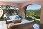 VILA GINESTRA - veranda, Cannigione, Sardinie, Itálie