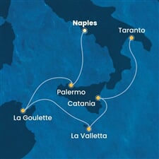 Costa Fascinosa - Itálie, Tunisko, Malta (Neapol)