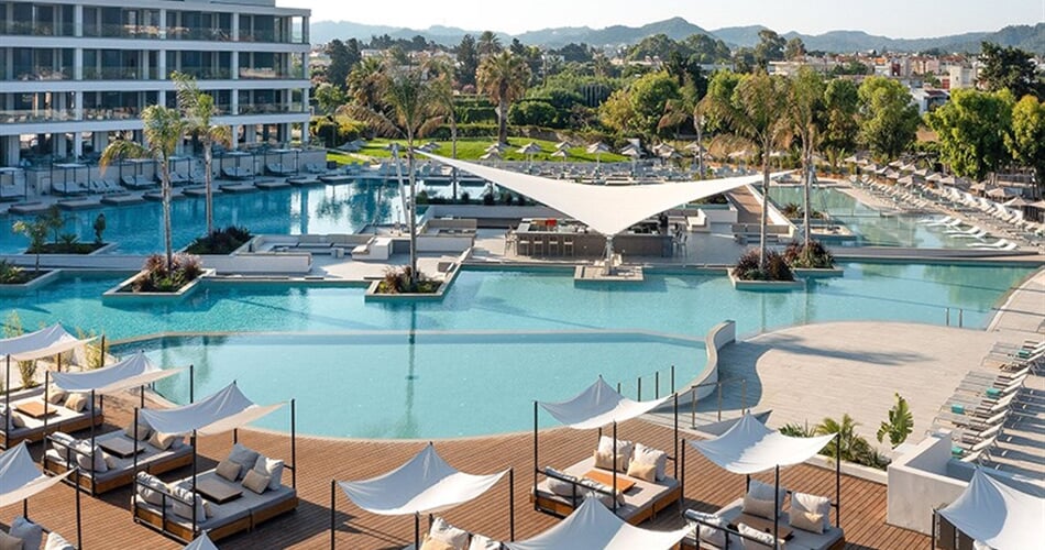 Hotel Electra Palace: fotografie vybavení exteriérů a interiérů ubytování.