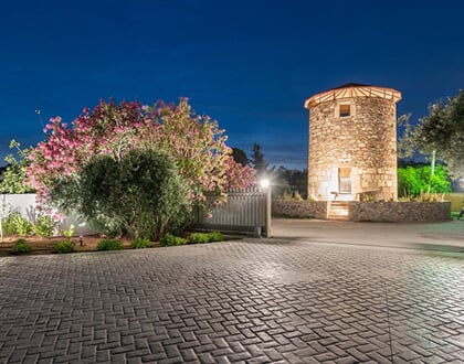 Hotel Apollon Windmill Boutique: fotografie vybavení exteriérů a interiérů ubytování.