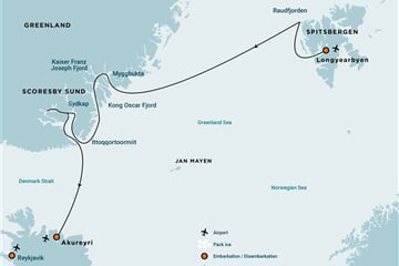 Spitsbergen - Northeast Greenland - Aurora Borealis, Including Long Hikes (m/v Hondius)