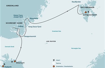 Spitsbergen - Northeast Greenland - Aurora Borealis, Including Long Hikes (m/v Hondius)